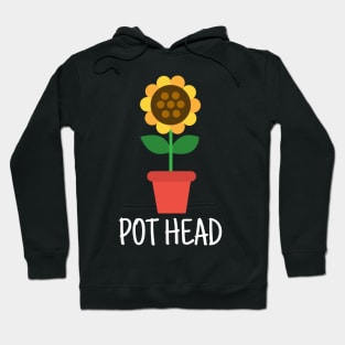 'Pot Head Master Gardener' Hilarous Gardening Gift Hoodie